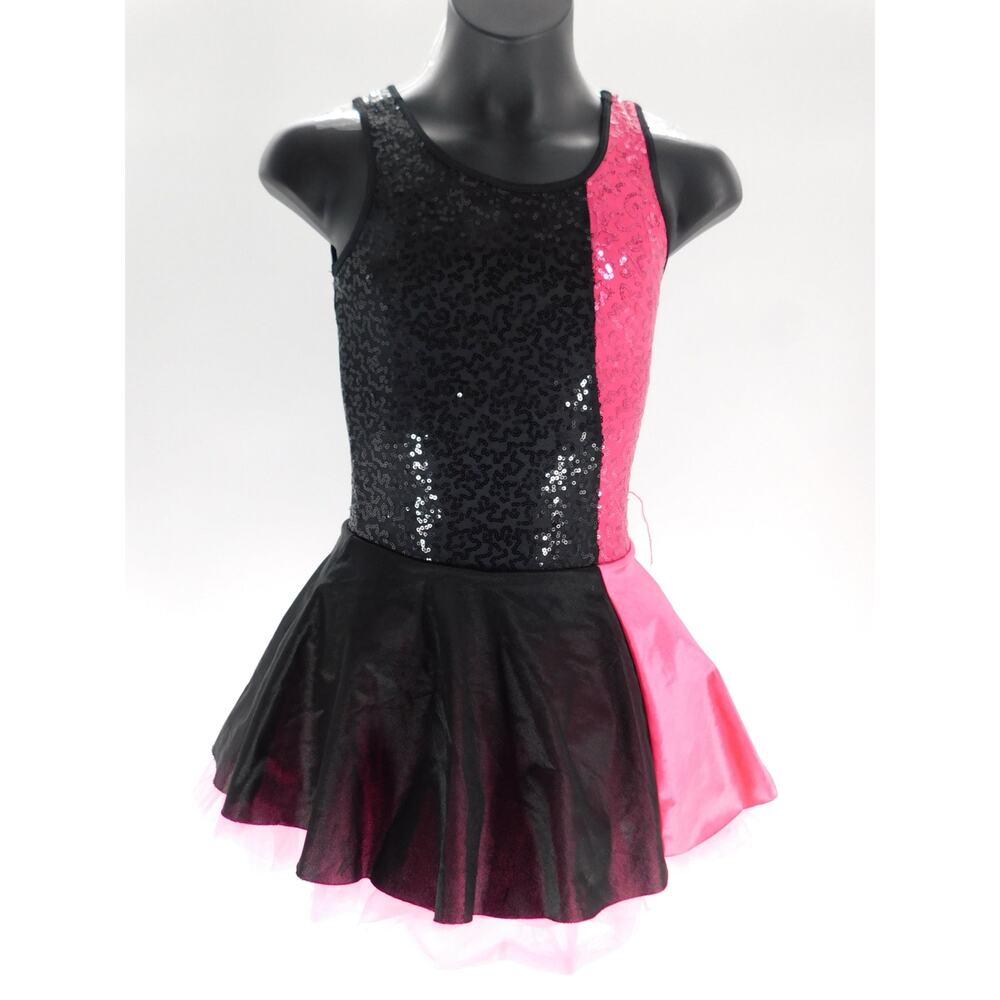 Pre-Owned Costume Be Wicked  140837 Medium Child Hot Pink  Jazz
